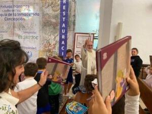 LOS MÁS PEQUEÑOS DE CATEQUESIS COMIENZAN SU CURSO PASTORAL